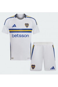 Boca Juniors Babytruitje Uit tenue Kind 2024-25 Korte Mouw (+ Korte broeken)